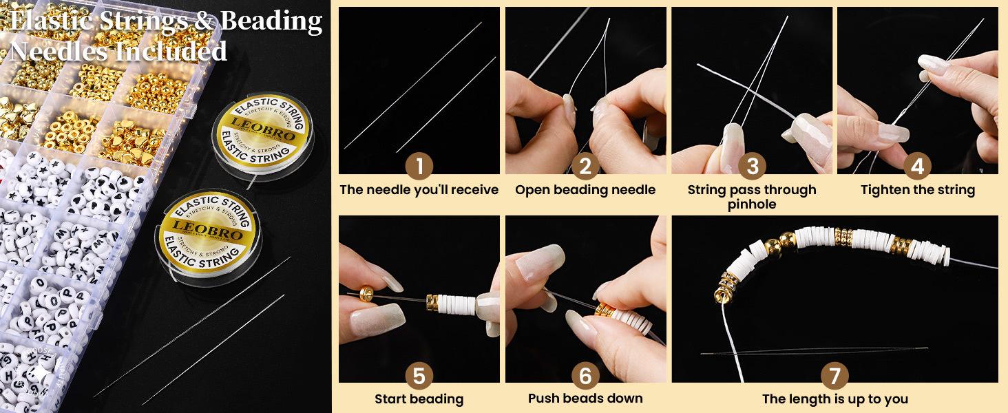 Strings & Needles for Easy Beading