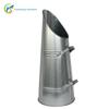 Suministro transfronterizo cubo oblicuo de hierro al carbono con asa traje de cubo de hierro cubo de carbono de hierro galvanizado