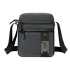 Banchi Road Nova Moda Tendência Masculina Bolsa Transversal Portátil para Passeio Bolsa de Ombro Casual para o Trabalho ao Ar Livre Bolsa de Ombro Único Masculina