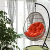 Cojín Engrosado Cesta Colgante Individual Silla de Mimbre Cojín Cojín Grande para Columpio Cojín Cojín