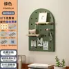 Painel Perfurado Prateleira de Parede de Madeira Maciça Estante de Livros de Parede de Madeira Rack de Armazenamento com Divisória Painel de Suspensão Prateleira de Parede para Entrada