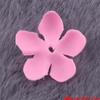 Chifón DIY hecho a mano pieza de flor de cinco pétalos material accesorios para ropa accesorios para el cabello anillo para el cabello pasador Accesorios Venta al por mayor