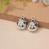 Pingente de Prata do Xizang Novo Artesanal DIY Acessórios Prata Antiga Nafu da Sorte Pingente Pequeno Pulseira com Contas Material para Joias