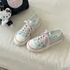 Zapatos de Lona Redondos de Color Caramelo 2026 Verano Nuevos de Suela Plana Caña Baja Zapatos Forrest Gump Versátiles de Moda Casual Zapatos de Tabla