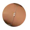 Pulsera de Letras Nueva Transfronteriza de Amazon, Moderna, Fina y Elegante, Joyería de Mano Versátil para Mujeres, Uso Diario y Fiestas
