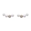 2026 Aretes de Perlas Estilo Nuevo Aguja de Plata S925 Lujo Ligero Aretes de Gama Alta Diseño de Nicho Versátiles Elegantes Aretes para Mujer