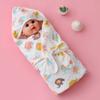 Manta Envolvente para Bebé de Gasa de Algodón Puro de Seis Capas, Manta Envolvente para Recién Nacido Grado A Materno e Infantil, Venta al por Mayor de Fábrica, Gaoyang Hailong Textile