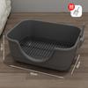 Bañera inodoro para perro valla alta red de hierro salpicadura de orina orinal para perro perro pequeño, mediano y grande mascota perro lavabo ventas directas de fábrica