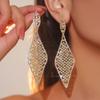 Pendientes Machica de Lujo con Diamantes de Imitación de Cristal Brillante para Mujer Moda Exquisita Pendientes de Cristal Pendientes Pendientes de Perlas