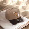Novo Boné de Baseball Bordado da MLB para Homens e Mulheres, Chapéu de Sol Hip-Hop, Boné com Aba Fashionável e Versátil para Proteção Solar