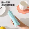 Alfombrilla Aislante de Goma Blanda que Cambia de Color al Exponerse al Calor, Salvamanteles, Base para Ollas Calientes, Posavasos, Fuente para Cazuela de Cocina, Mantel Antiescaldado, Resistencia a Altas Temperaturas para el Hogar