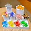 Botella de arena movediza creativa DIY Campana de viento aceite luminoso flotante llavero bolsa Colgante de coche pequeño regalo fabricante