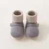 Zapatos de Bebé Elefante Babi Otoño e Invierno Zapatos para Niños Pequeños Zapatos Antideslizantes Suela Suave Calcetines Zapatos de Algodón para Bebé y Niño Pequeño de Interior Dibujos Animados Felpa de Coral