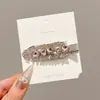 Presilhas de cabelo de alta qualidade estilo coreano em cores dopamina para mulheres, presilhas de bico de pato doces para franja, acessórios de cabelo