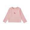Camiseta Básica con Estampado de Hongos para Niñas Wulibuyi 2026 Otoño Estilo Coreano Linda Camiseta Casual de Manga Larga Tendencia