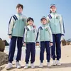 Ropa de Jardín de Infancia Primavera y Verano Conjunto de Tres Piezas de Manga Corta Día del Niño Juegos Uniforme Escolar Traje Uniforme de Clase de Primaria