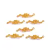 Acessórios para Joias DIY de Liga Duplo Pendente Conector Rosa Pulseira Colar Elo Decorativo Pingente Q1167