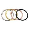 Álbum de fotos DIY de fábrica de Foshan Anillo de hojas sueltas metal anillo de hojas sueltas Libro de pintura infantil Bolsa de almacenamiento anillo Hebilla colgante para joyería