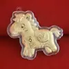 Acessórios para Capa de Celular de Pônei Trazedor de Dinheiro Dourado, Pingente de Cavalo Cartoon Ano do Cavalo Chaveiro Item Mais Vendido