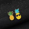 Broche de Dibujos Animados de Frutas Más Vendido de Amazon ins Personalidad Aleación con Goteo de Aceite Accesorios de Ropa Antiluz Outlet de Fábrica