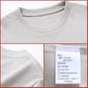 Camiseta Pesada para Niños, Algodón Peinado, Color Sólido, Manga Corta, Tallas Medianas y Grandes para Niños, Que Absorbe la Humedad, Cuello Redondo