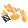 Acessórios off-road para motocicletas 37-49cc refrigerado a água KTM 50 SX peças de plástico shell body cover Fender