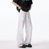 Pantalones casuales con diseño tie-dye, holgados, pierna ancha, marca de moda, rebelde, guapo, moderno, versátil, con caída, cómodos, pantalones largos, cintura elástica, pantalones para hombre