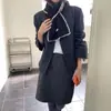 26 Novo Cachecol de Lã Misturada Estilo Pequeno Chanel Cachecol de Lã Tricotado para Mulheres Inverno Estudante Quente Versátil Fabricante de Alta Qualidade