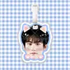 Etiqueta de equipaje Zhou Keyu, colgante para bolsa de equipaje, cadena colgante, etiqueta colgante, soporte periférico TikTok del mismo estilo