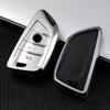 Adecuado para el juego de llaves BMW ix1x3 serie 5 serie 7, funda para llave de coche con hebilla transparente de TPU con todo incluido para hombre y mujer