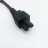 Cable adaptador de corriente para computadora de enchufe americano de tres clavijas con cola de Mickey Mouse cola de ciruela estándar americano de 3 orificios