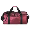 Bolsa de viaje personalizada, bolsa deportiva y de fitness de gran capacidad, bolsa de yoga impermeable con compartimento para zapatos, bolsa de equipaje, logotipo personalizable