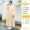Impermeable Zhengyu Eav para Mujer, Estilo Largo, Impermeable a Prueba de Tormentas Todo en Uno para Cuerpo Completo, de una Sola Pieza para Adultos, Específicamente para Vehículos Eléctricos y Uso Escolar