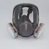 Mascarilla de Gas Facial Completa 6800 para Protección Contra Polvo, Pesticidas, Aerosol Químico, Formaldehído, Renovación y Soldadura, Especializada para la Protección Laboral Transfronteriza