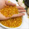 Adornos de lingotes de cristal, cornucopia de lingotes de oro, lingotes pequeños, esmalte de colores, adornos comerciales, pequeños regalos decorativos para inauguración de la casa.