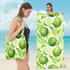 Mochila Portátil para Toalla de Playa Plegable, Bolsa de Almacenamiento Portátil para Toallas de Baño, Bolsa Esencial para Toallas para Actividades Acuáticas, Dos en Uno
