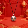 Llavero Colgante Giratorio con Carácter de Fortuna Estilo Étnico Chino de Aleación para Hombres y Mujeres, Decoración de Accesorio Metálico Regalo Colgante