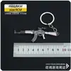 Mini colgante para llavero, modelo de pistola de aleación 98k del juego PUBG, juguete de campo de batalla para niños