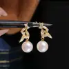 Accesorios DIY Base para Pendientes de Perla y Hoja de Plata de Ley S925, Pendientes de Botón Frescos y Clásicos, Base de Plata 7-12 mm