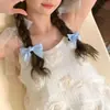 Sweet Bow Fresh Mint Mambo Green Hairpin Franjas fofas Duckbill Clip Acessórios para cabelo Headdress Stall One Yuan Lot