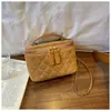 Bolsa de mano de estilo pequeño y fragante con patrón de rombos de diamantes para comercio exterior, bolso pequeño para mujer, nuevo, elegante, con textura, tipo caja, versátil, de un solo hombro, cruzado, moderno