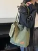 2026 Nueva Moda Tendencia Bolso de Hombro para Mujer Pana Ultraligero Gran Capacidad Versátil Set de Dos Piezas Bolso de Axila