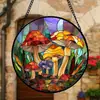Adornos Colgantes Decorativos de Vidrio de Color Transfronterizos, Decoraciones para Paredes y Ventanas, Captadores de Luz, Regalos para el Día de la Madre, Regalos de Cumpleaños