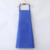 Avental Impermeável Estendido Cozinha à Prova de Óleo Cozimento Avental Adulto Aquático Catering Macacão Garçom Roupa de Trabalho Logo