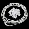 Cuentas/Hebilla de Cuentas, Accesorios para Cortinas 4.5*6mm Blancos Persianas Verticales Persianas Enrollables Cadena de Cuentas para Cortinas Accesorios