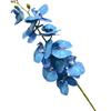 Phalaenopsis Simulada Venta al por mayor Transfronteriza Película de 9 Cabezas 3D Flor Artificial Phalaenopsis de Gama Alta Realista para Boda Se Puede Enviar en Nombre de Otros