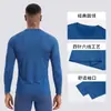 Camisetas de Manga Longa Protetoras do Sol de Secagem Rápida para Homens Verão Corrida Treinamento Calças de Compressão Yoga Tubarão Roupas Esportivas Fitness
