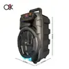 Altavoz Bluetooth exterior directo transfronterizo portátil de 8 pulgadas inalámbrico 20W para baile cuadrado