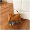 Bolso súper popular de nicho con estampado de leopardo para mujer, nuevo bolso cruzado versátil para otoño e invierno 2026, exquisito bolso de mano tipo almohada de gran venta