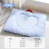 Estilo Primavera e Verão Xadrez Fresco Color-Blocking Tapete Portátil Cama para Cachorro Teddy Cama para Gato Fresca Respirável Tapete de Dormir Suprimentos para Animais de Estimação